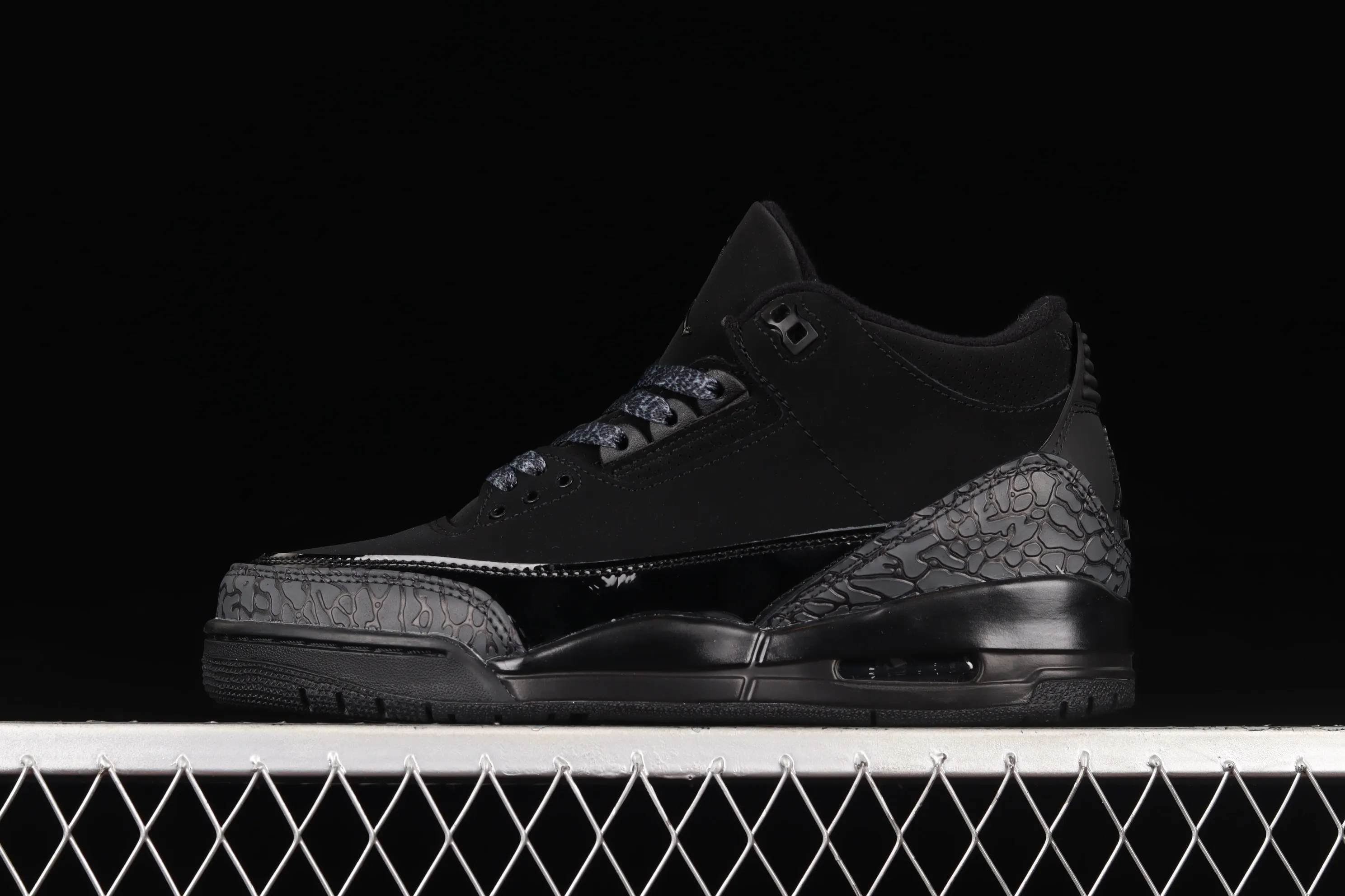 All categories Air Jordan Jordan series basketball shoes Air Jordan 3 Air Jordan 3 "Black Cement" AJ3 Joe 3 matte black cement 136064-002